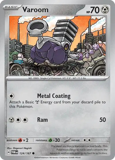 Varoom Common • 124/167 Twilight Masquerade