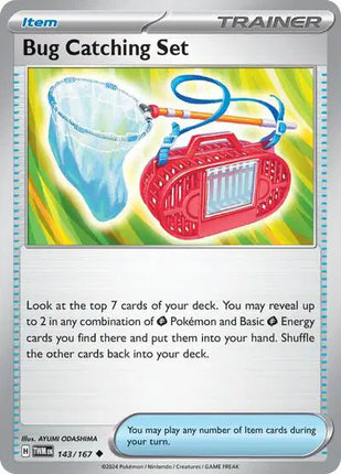 Bug Catching Set Uncommon • 143/167 Twilight Masquerade  Reverse Holofoil