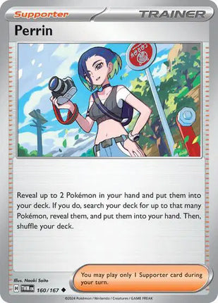 Perrin Uncommon • 160/167 Twilight Masquerade Reverse Holofoil