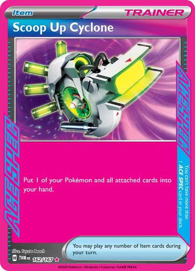 Scoop Up Cyclone Twilight Masquerade ACE SPEC Rare 162/167