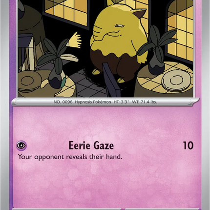 Drowzee Shrouded Fable Common 016/064 Reverse Holofoil