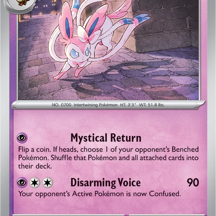 Sylveon Shrouded Fable Uncommon 022/064 Reverse Holofoil