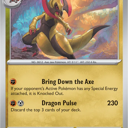 Haxorus Shrouded Fable Rare 046/064 Holofoil