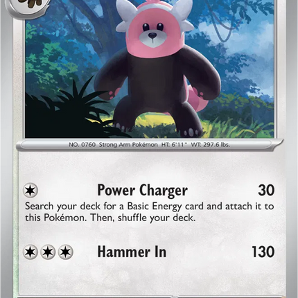 Bewear Shrouded Fable Common 053/064 Reverse Holofoil