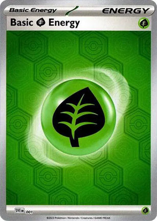Basic Grass Energy Shrouded Fable Common 1 Holofoil