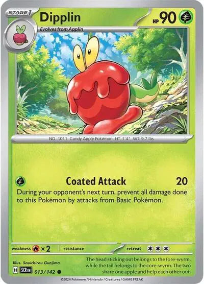 Dipplin Stellar Crown Common 013/142 Reverse Holofoil