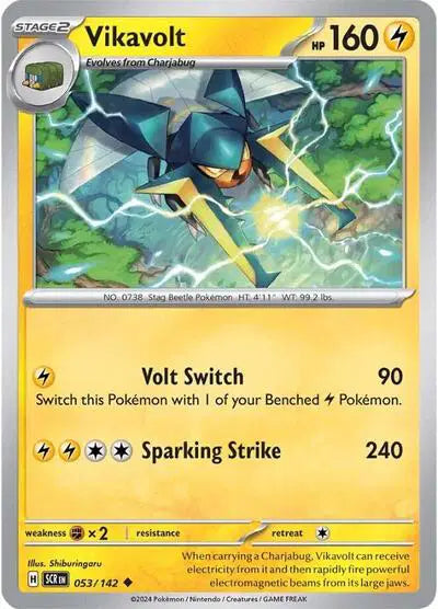 Vikavolt Uncommon • 053/142 Stellar Crown