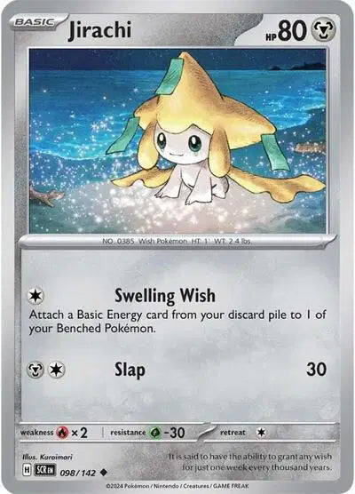 Jirachi Uncommon • 098/142 Stellar Crown