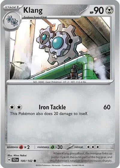 Klang Stellar Crown Common 100/142 Reverse Holofoil