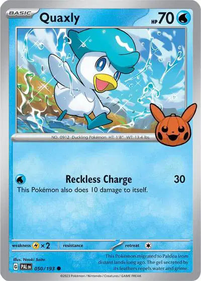 Quaxly Common • 050/193 Trick or Trade BOOster Bundle 2024