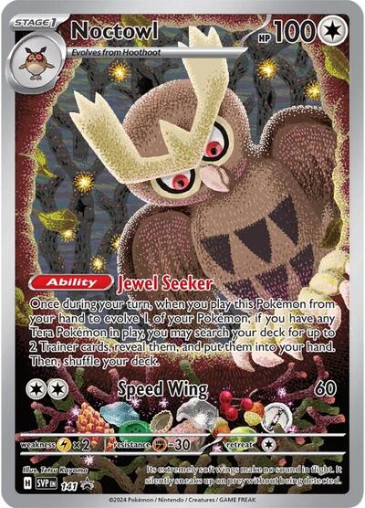 Noctowl Scarlet & Violet Promo Promo 141