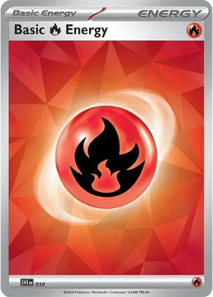 Basic Fire Energy Stellar Crown Common 010 Holofoil