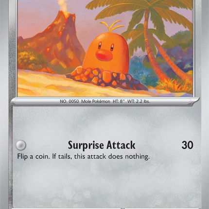 Alolan Diglett Surging Sparks Common 122/191