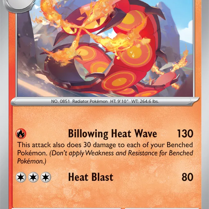 Centiskorch Surging Sparks Common 028/191 Reverse Holofoil