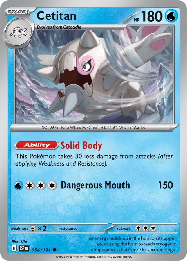 Cetitan Common • 054/191 Surging Sparks