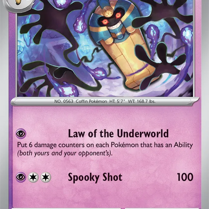 Cofagrigus Surging Sparks Rare 083/191 Holofoil