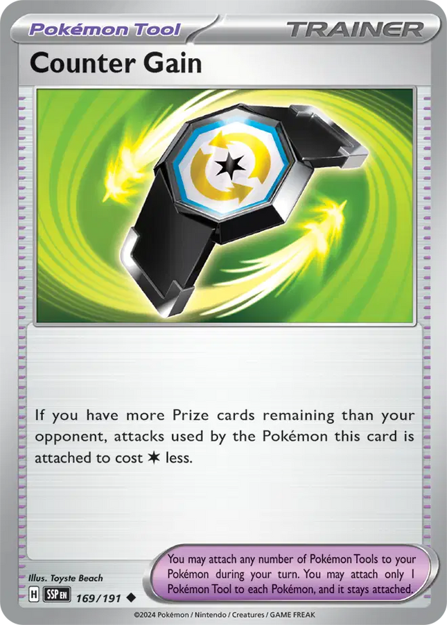 Counter Gain Uncommon • 169/191 Surging Sparks
