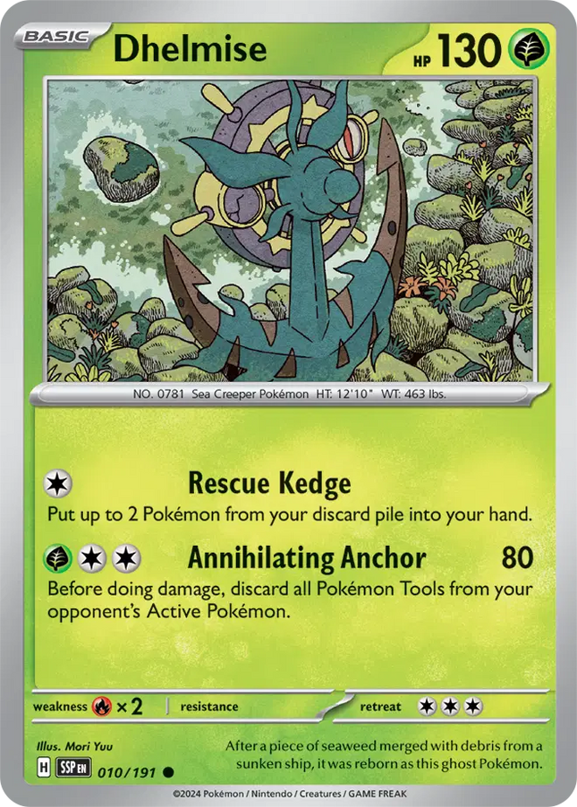 Dhelmise Common • 010/191 Surging Sparks