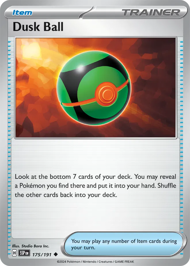 Dusk Ball Surging Sparks Uncommon 175/191