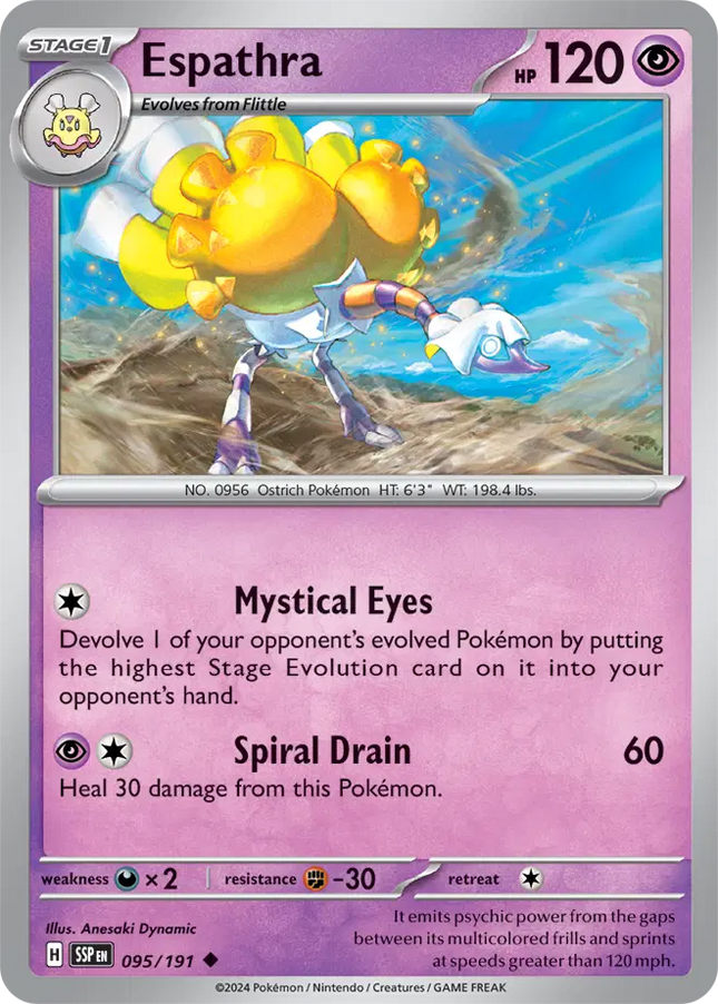 Espathra Uncommon • 095/191 Surging Sparks