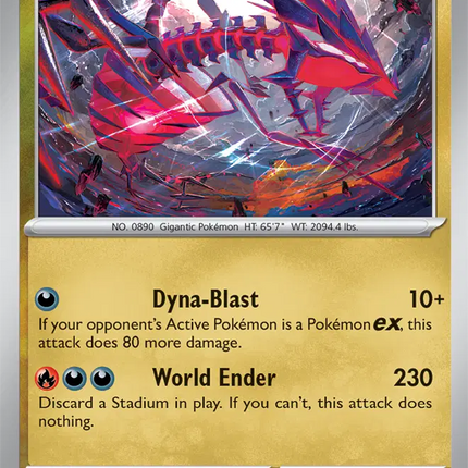 Eternatus Rare • 141/191 Surging Sparks Holofoil