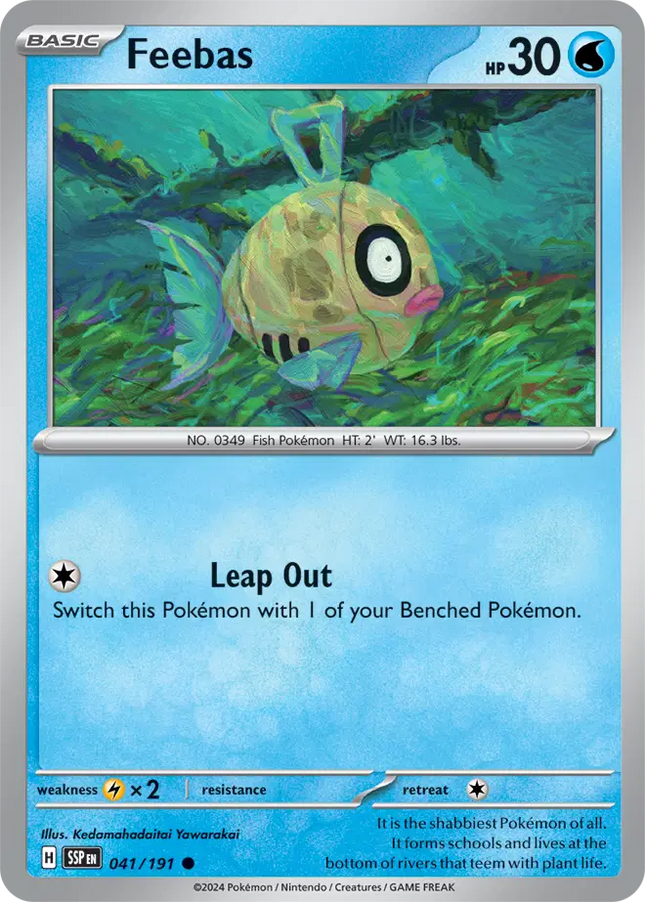 Feebas Common • 041/191 Surging Sparks