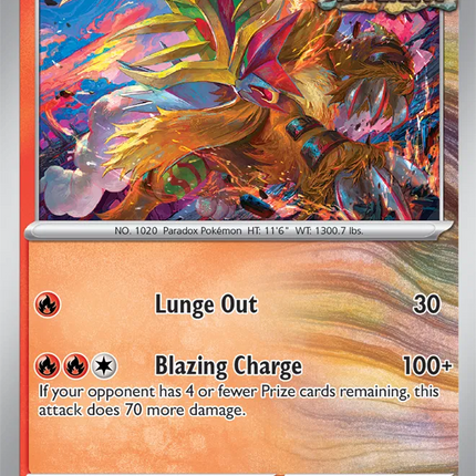 Gouging Fire Surging Sparks Rare 038/191 Holofoil