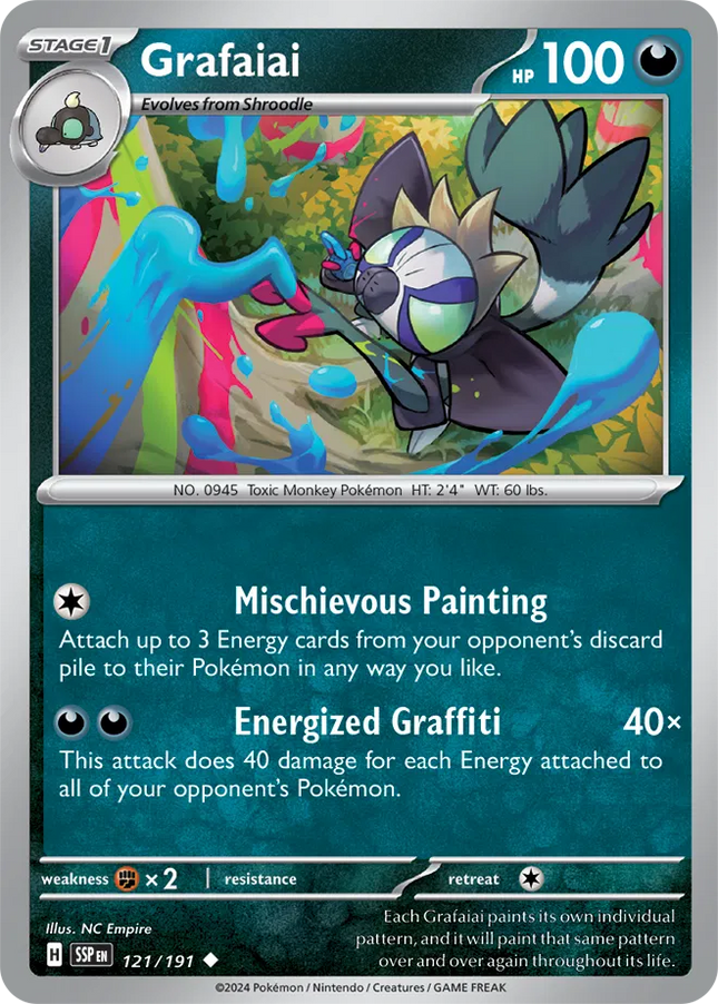 Grafaiai Surging Sparks Uncommon 121/191