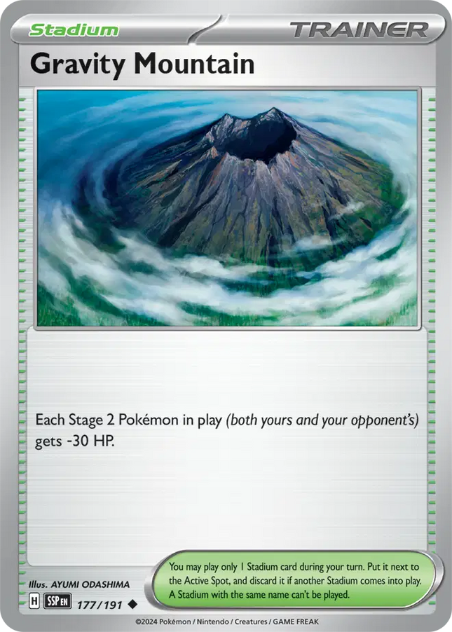 Gravity Mountain Uncommon • 177/191 Surging Sparks