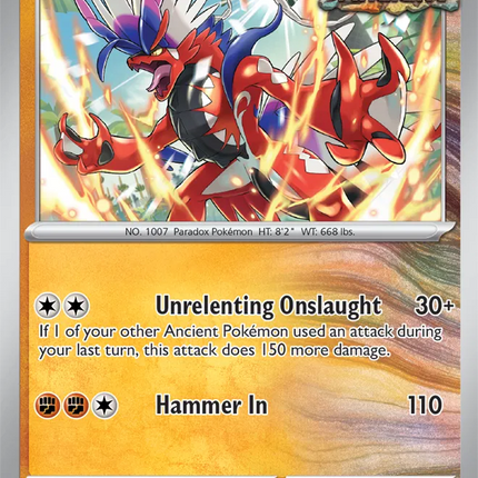 Koraidon Surging Sparks Uncommon 116/191