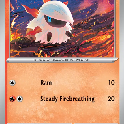 Larvesta Common • 024/191 Surging Sparks Reverse Holofoil