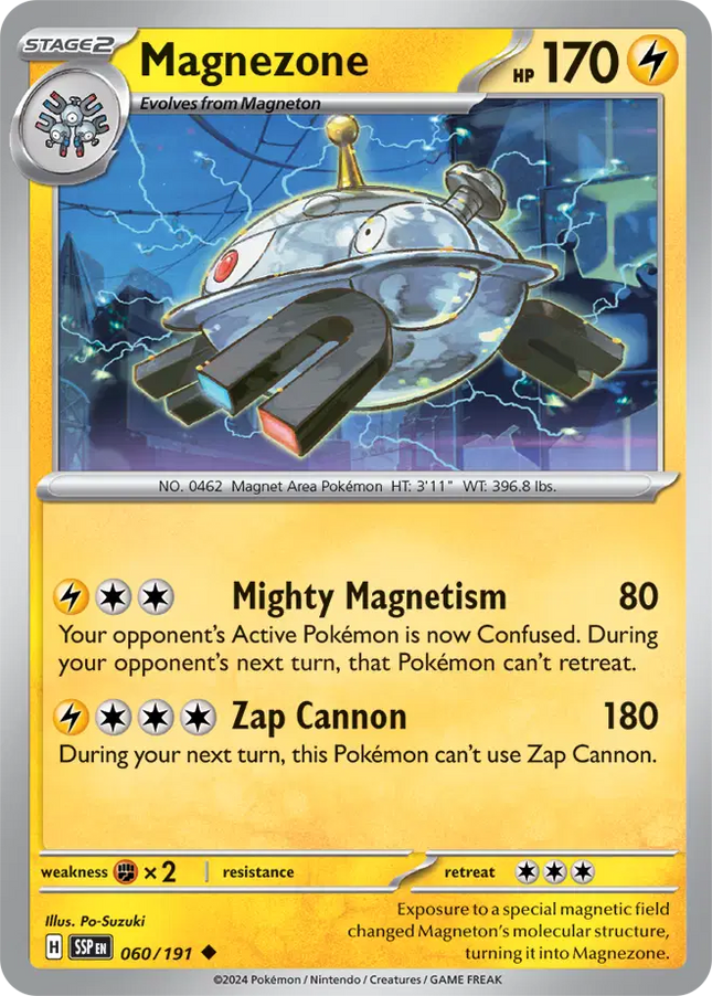 Magnezone Uncommon • 060/191 Surging Sparks