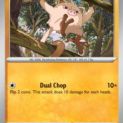 Mankey Surging Sparks Common 098/191 Reverse Holofoil