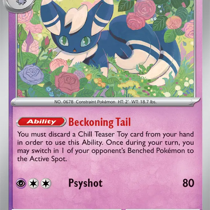 Meowstic Uncommon • 085/191 Surging Sparks