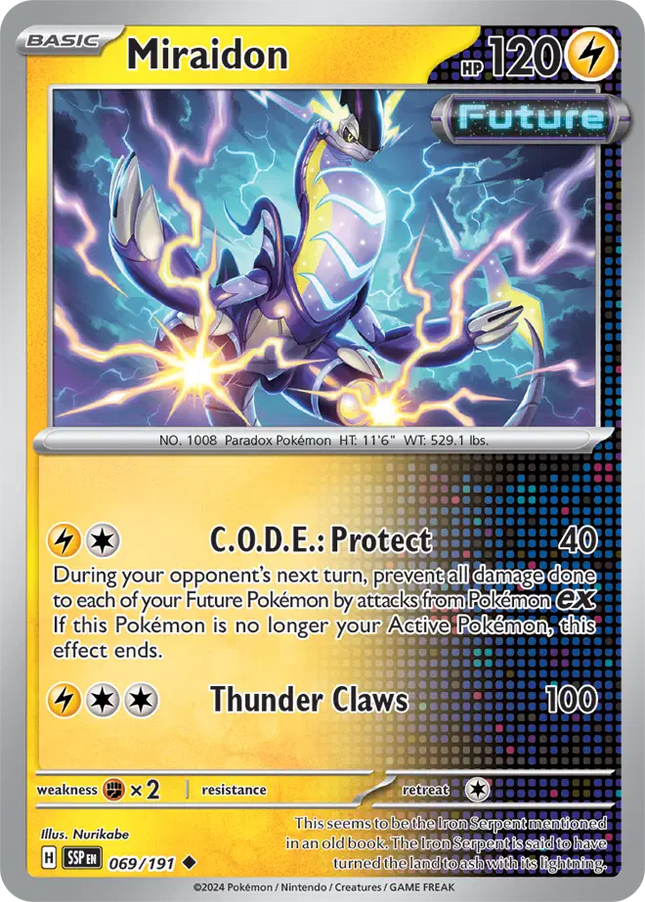 Miraidon Uncommon • 069/191 Surging Sparks
