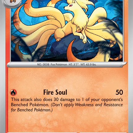 Ninetales Surging Sparks Uncommon 017/191