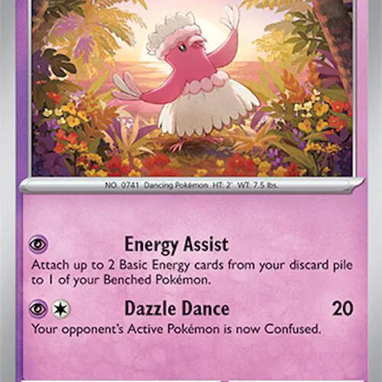 Oricorio Surging Sparks Common 089/191 Reverse Holofoil