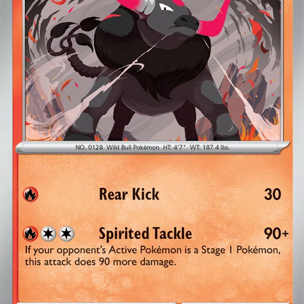 Paldean Tauros Surging Sparks Uncommon 018/191