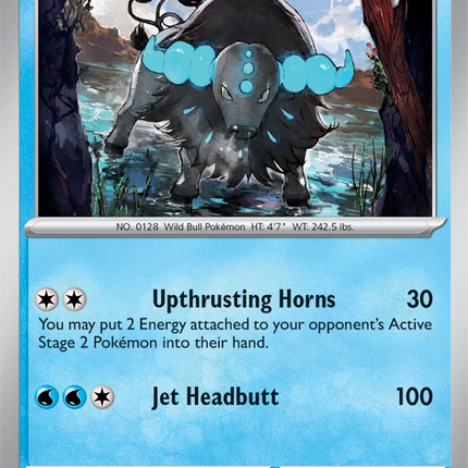 Paldean Tauros Surging Sparks Uncommon 039/191 Reverse Holofoil