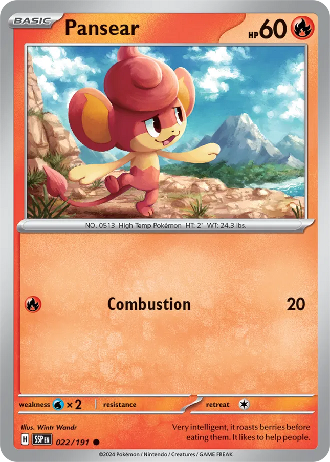 Pansear Surging Sparks Common 022/191