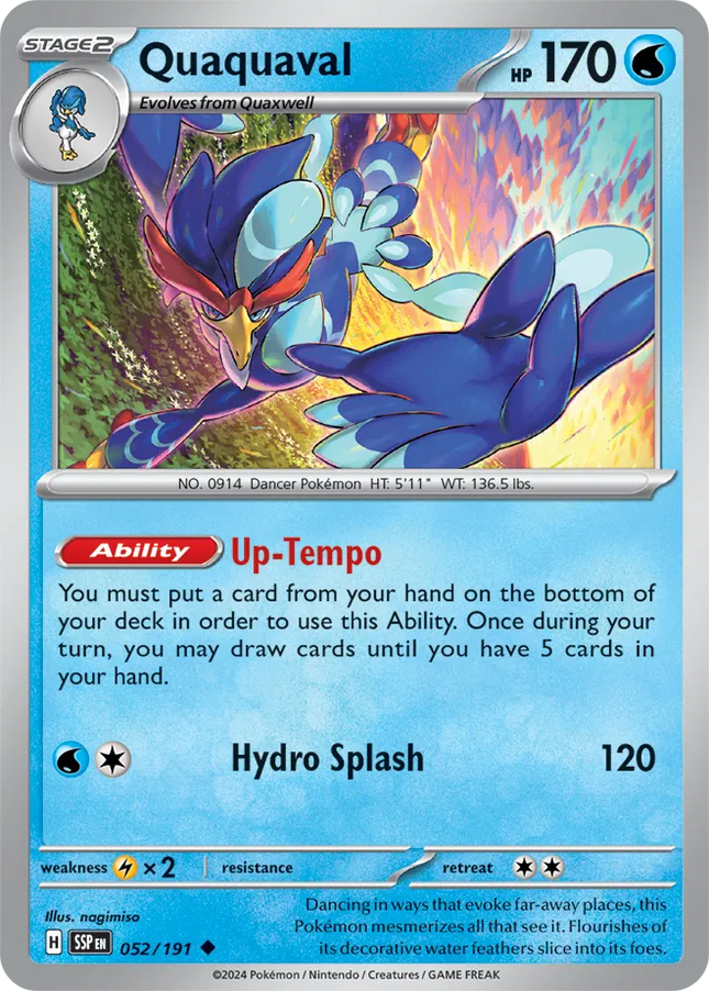 Quaquaval Surging Sparks Uncommon 052/191