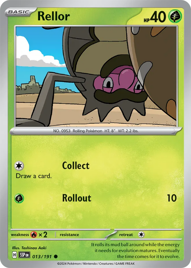Rellor Surging Sparks Common 013/191