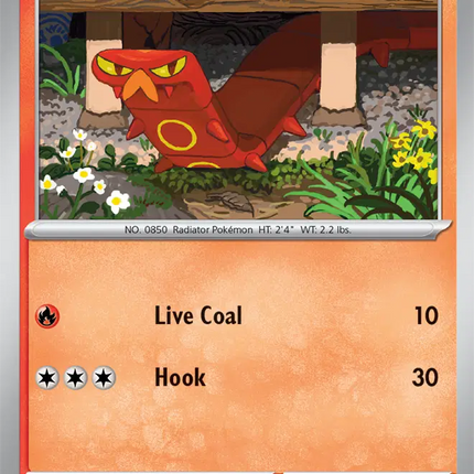 Sizzlipede Common • 027/191 Surging Sparks