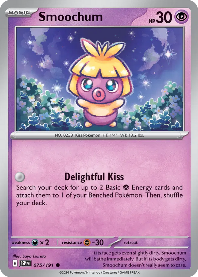 Smoochum Common • 075/191 Surging Sparks