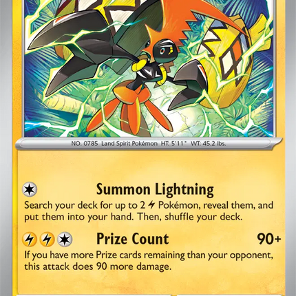 Tapu Koko Rare • 065/191 Surging Sparks Holofoil