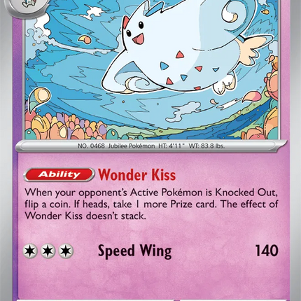 Togekiss Surging Sparks Rare 072/191 Reverse Holofoil