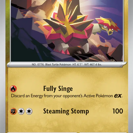 Turtonator Uncommon • 137/191 Surging Sparks