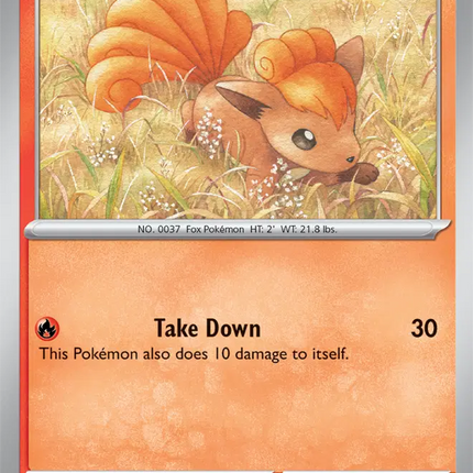 Vulpix Common • 016/191 Surging Sparks Reverse Holofoil