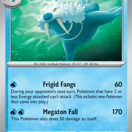 Walrein Surging Sparks Uncommon 045/191 Reverse Holofoil