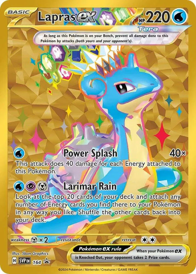 Lapras ex Scarlet & Violet Promo Promo 164